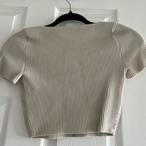 Aritzia Babaton Sculpt Knit Squareneck Top - Picture 3 of 3